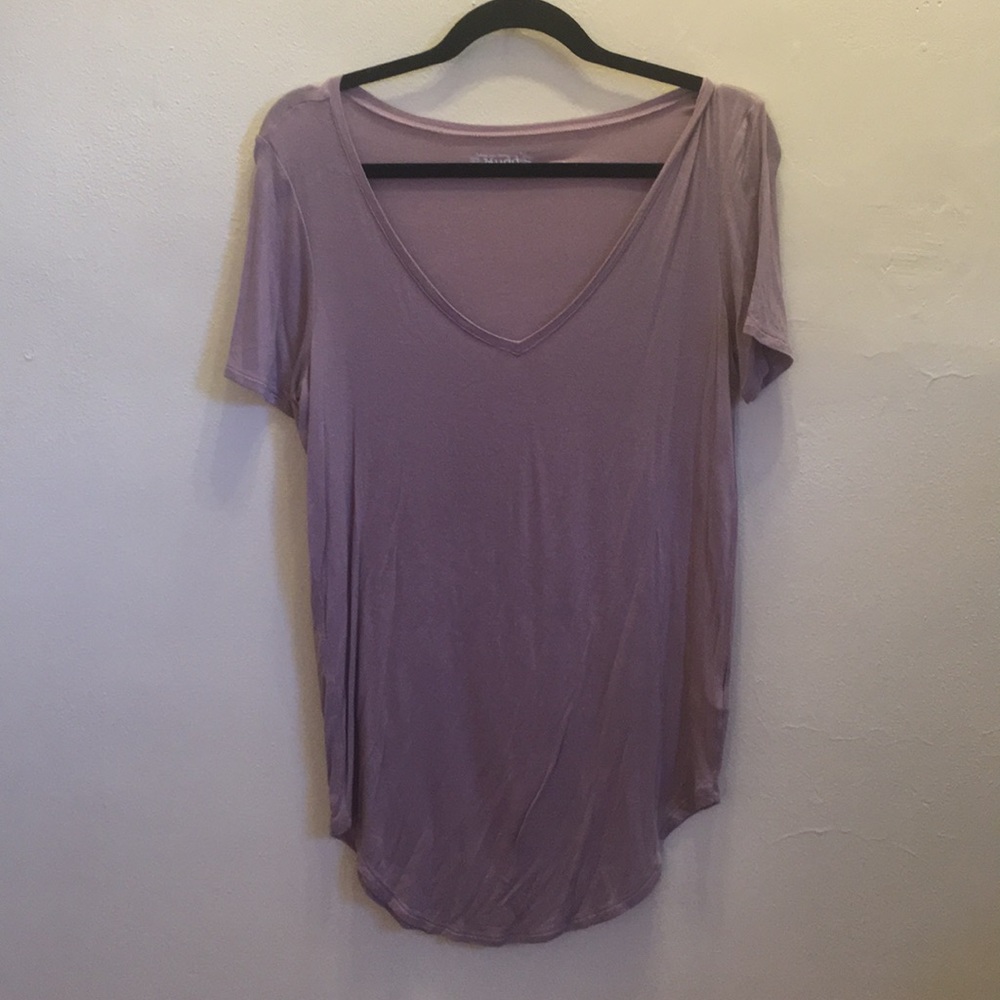 Mudd lavender short sleeve shirt